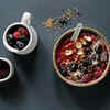 Berry Smoothie With Strawberries and Blueberries