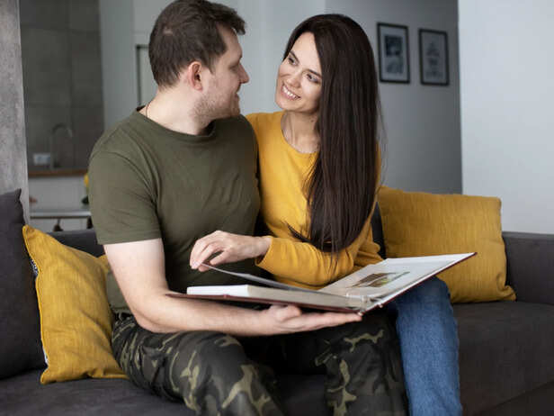 Couple Sharing a Deep Conversation