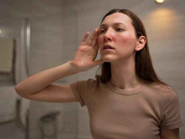 Skin candidiasis during humid weather