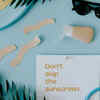 Sunscreen as part of festive skincare
