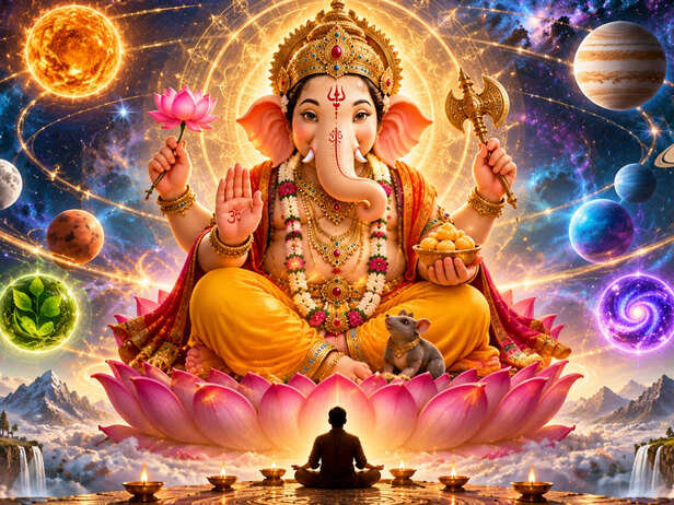 Cosmic Form of Lord Ganapati