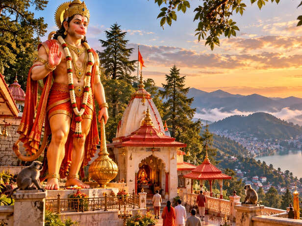 Hanuman Garhi Temple in Nainita