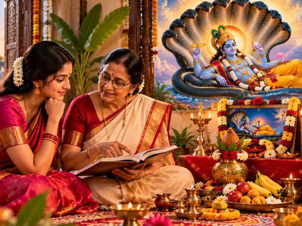 Sushila Learning About Anant Vrat