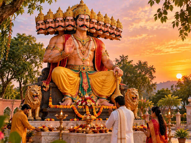 Ravana Temple in Mandsaur, Madhya Pradesh