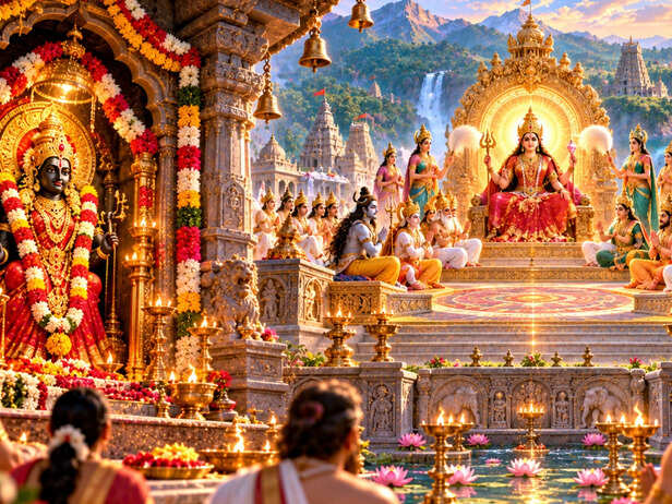 Devotees Present Their Grievances