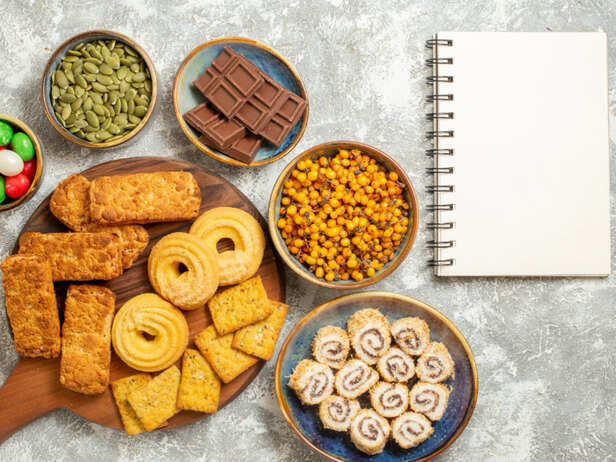 Festive snack choices