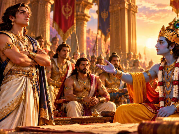 Sahadeva Chose Draupadi Over Peace