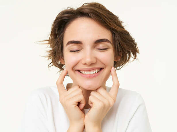 Happy and hydrated skin