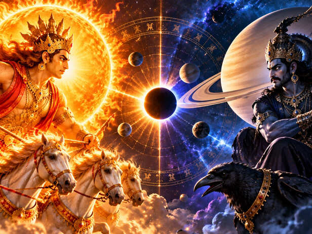 A Shani-Surya face-off can sound intense because both planets carry strong symbolism in Vedic