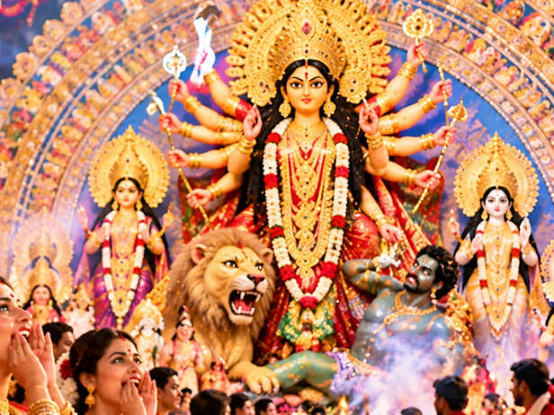 Lajja Gauri Is Shown in a Birth-Giving Pose