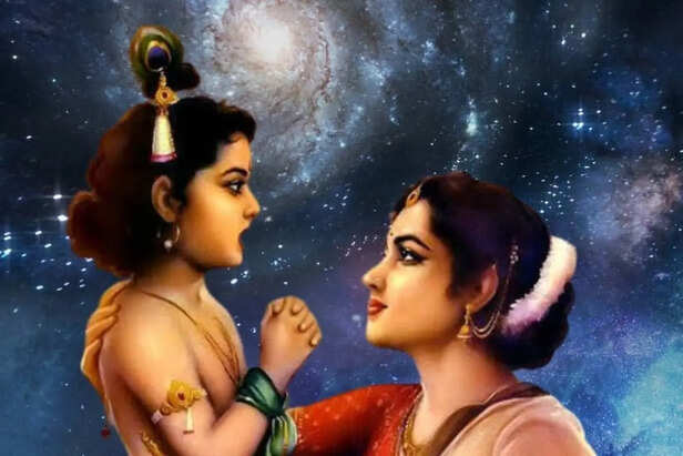 Hindu Dharma: यशोदा मैया क्यों हो गईं थीं कन्हैया का खुला मुख देखकर बेहोश?  जानें इसका कारण - bhagwad puran yashoda kanhaiya bal leela - News18 हिंदी