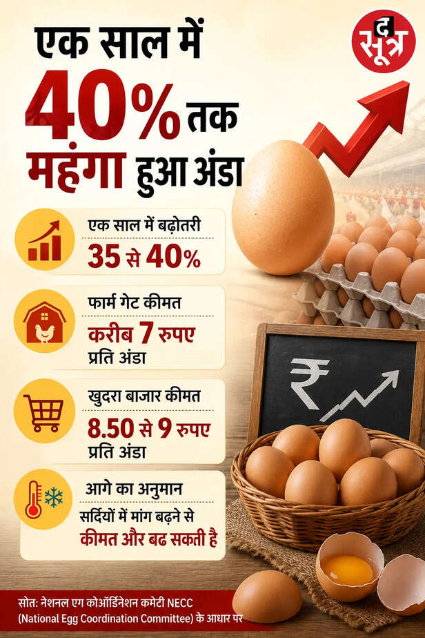 क्या इथेनॉल की मांग से बढ़े अंडे के दाम?