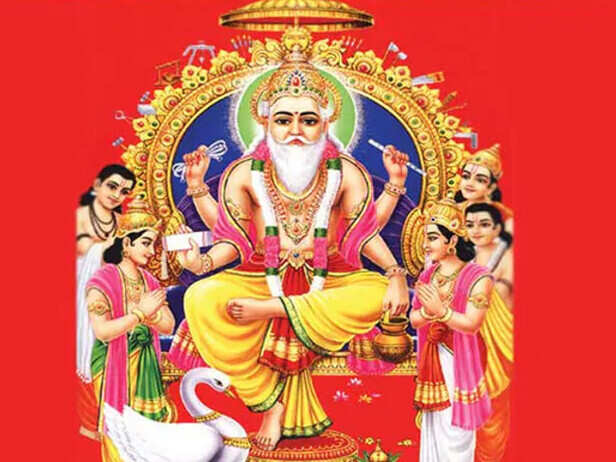 Lord Vishwakarma jayanti on 17 september, vishwakarna built Ravana's golden  Lanka and Shri Krishna's Dwarka.