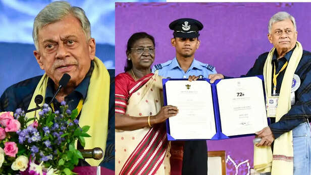 72वें राष्ट्रीय फिल्म पुरस्कार: अनंत नाग को दादा साहब फाल्के अवॉर्ड संग  मिला स्टैंडिंग ओवेशन, एक्टर ने 'कर्मभूमि, जन्मभूमि और धर्मभूमि' को दिया  श्रेय, देखें