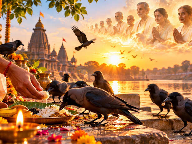 Ancestral Offering by the Golden Ghat