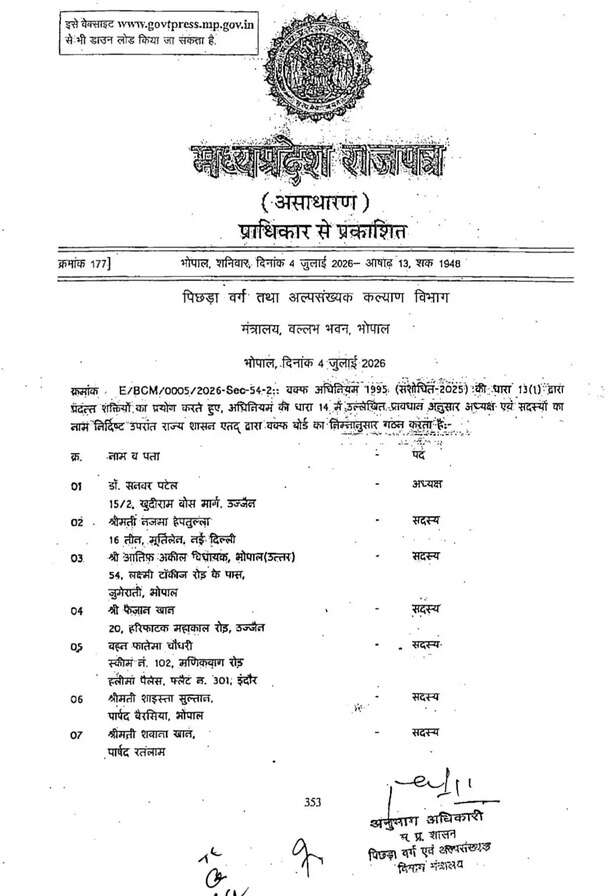 waqf-board-formation-gazette-hc-case-mp