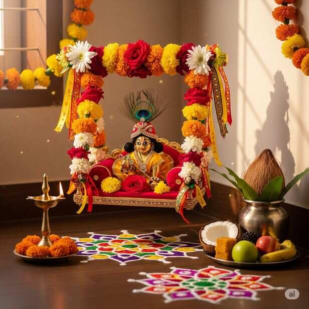 रोहिणी नक्षत्र में कैसे करें भगवान श्रीकृष्ण की पूजा? जानें समय और विधि -  Krishna janmashtami 2025 rohini nakshatra in brahma muhurt timing and pujan  vidhi of lord krishna tvisz