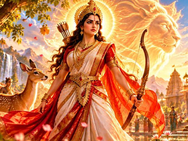 Sita in Her Fierce Divine Form