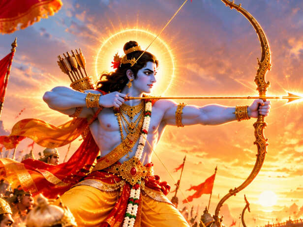Rama and Ravana_ Clash at Dusk