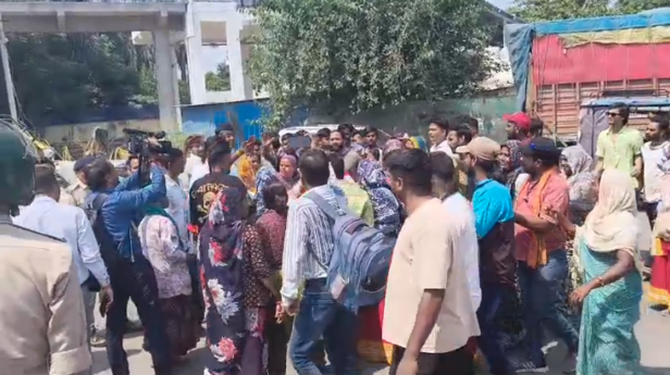 इंदौर में बीजेपी के सेवा संकल्प आयोजन में हंगामा