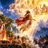 King Trishanku Seeks Entry Into Heaven