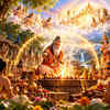 Vishwamitra Performs the Great Yajna