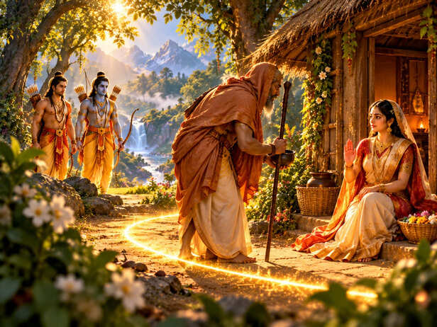 Sita and the Sage at the Golden Boundary