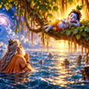 Divine Child on the Banyan Branch