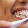 brushing teeth
