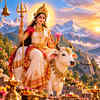 Goddess Shailaputri in the Himalayas