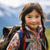 In Japan, some children travel to school independently,