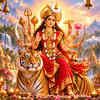Radiant Goddess Durga on Tiger