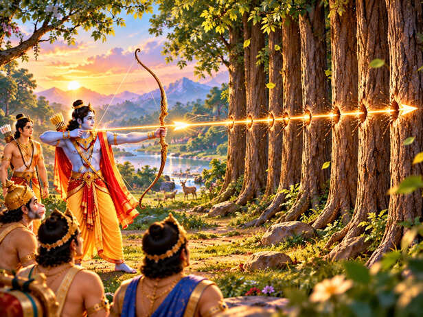 The Hidden Secret of Lord Ram’s Seven-Tree Arrow