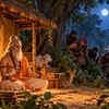 Sage Mandavya and the Unexpected Arrival of Thieves