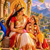 Goddess Parvati with Her Divine Son
