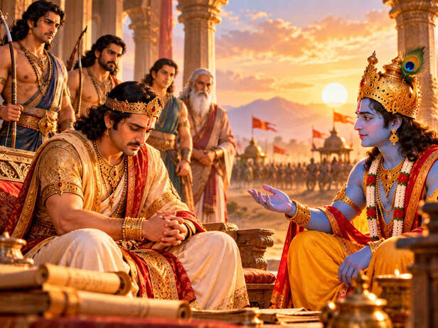 Yudhishthira’s Dawnside Counsel