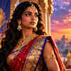 Arjuna Aiming at the Fish During Draupadi's Swayamvar
