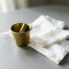 Brass Mortar and Pestle Still Life