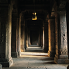 Ancient Temple Corridor's Glow