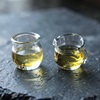 Viscous oils in glass