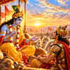 Krishna Sharing the Wisdom of the Bhagavad Gita