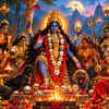 Maa Kali’s Twilight Temple Tableau