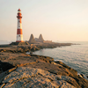 Coastal Beacon at Golden Hour