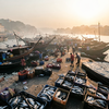 Dawn at Indian Fish Market