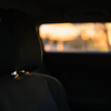 Golden Hour Car Interior