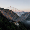 Dusk on the Parabolic Antenna