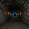Deep Mine Tunnel Interior