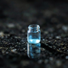 Luminous Vial on Stone