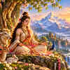 Himalayan Goddess in Divine Meditation
