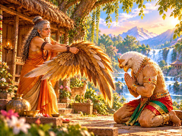 Shandili Take Away Garuda’s Powerful Wings